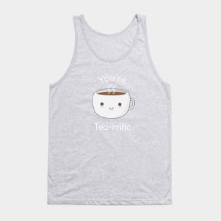 Funny Kawaii Tea Pun T-Shirt Tank Top